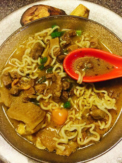 A picture of Assorted Meat And Noodles Pepper Soup.