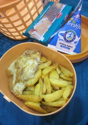 Chips da kwai ainihin hoton girkin