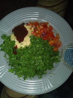 A picture of Paisley salad.
