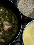 Frango com quiabo