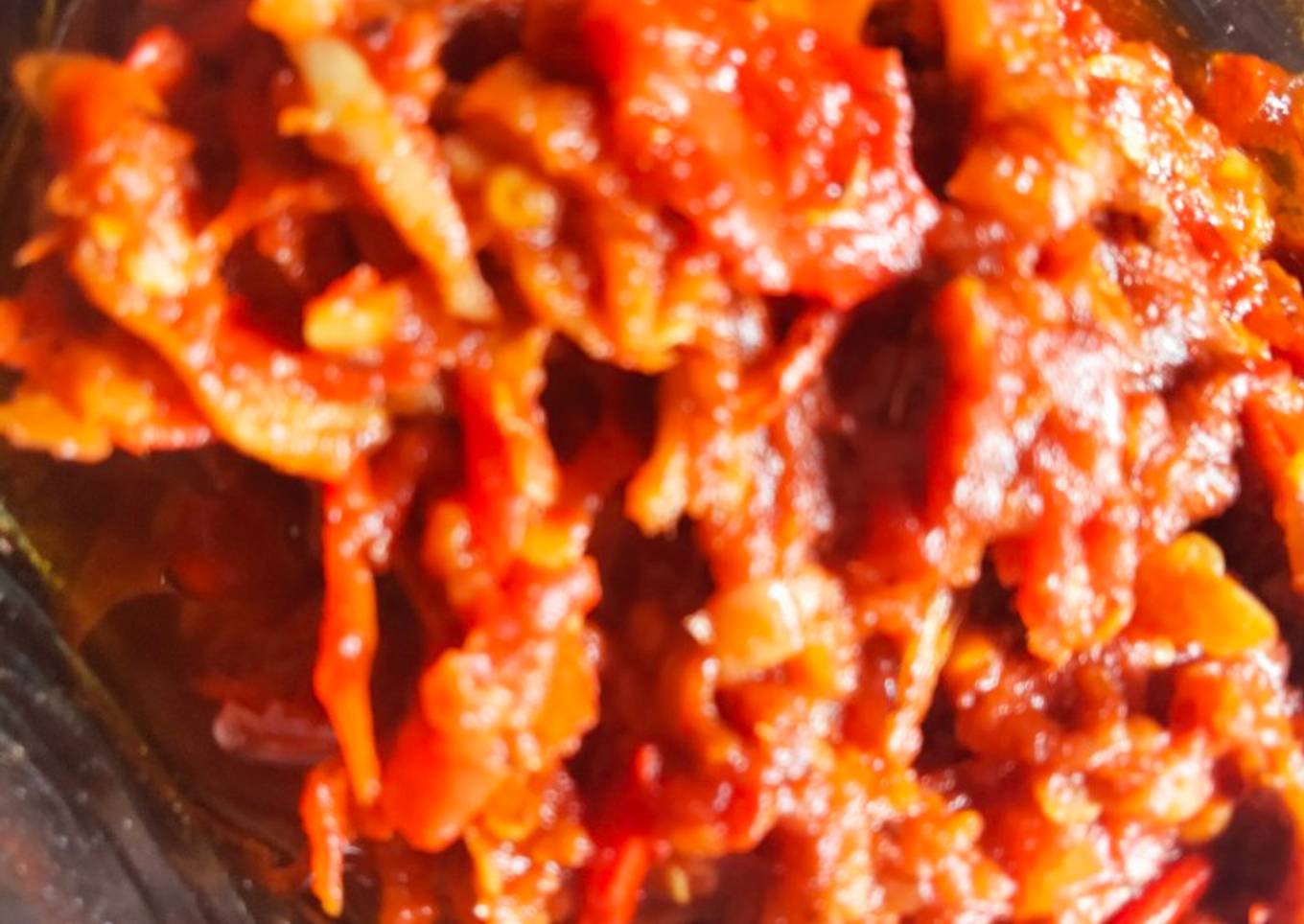Sambal Teri Asam Pedas
