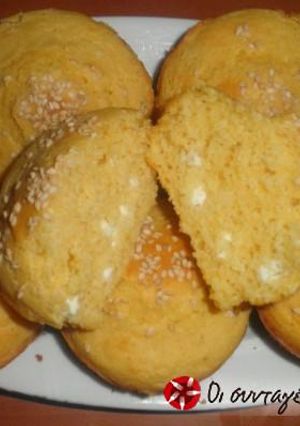 Φωτογραφία της συνταγής Muffins Καλαμποκιού με τυρί φέτα