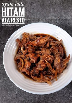 Foto resep Ayam lada hitam ala resto