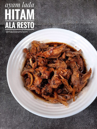 Resep Ayam lada hitam ala resto Simpel
