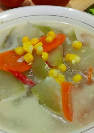 Foto resep Lodeh Putih Labu Bumbu Iris