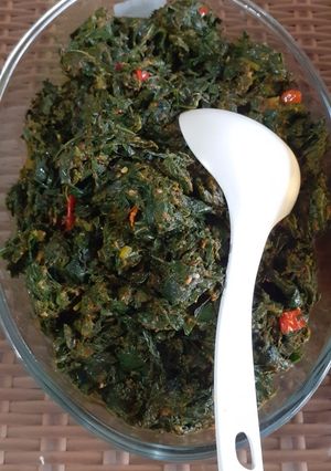 Foto resep Tumis daun singkong