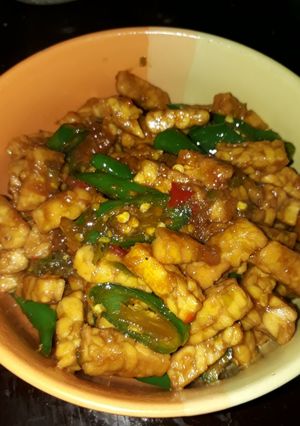 Foto resep #BikinRamadanBerkesan 😊 Oseng Tempe kecap ala sunda