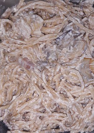 Una foto de Pasta Carbonara