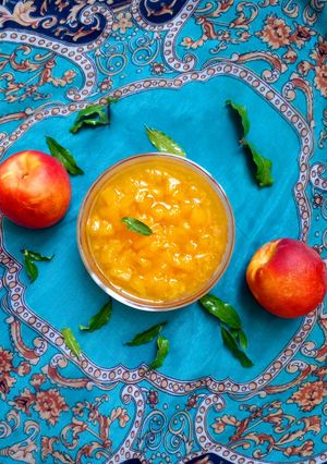 عکسی از دستور مربای شلیل