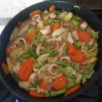 Capcay siram seafood