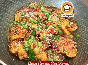 Gambar 👩‍🍳Ayam Goreng Sos Korea