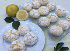 Una foto de GALLETITAS DE LIMÓN CRAQUELADAS 🍋🍪