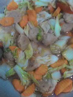 Foto resep Capcay a.k.a tumis sayur bakso