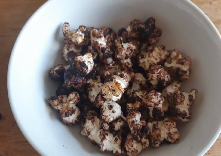 Schoko-Popcorn (zuckerfrei)