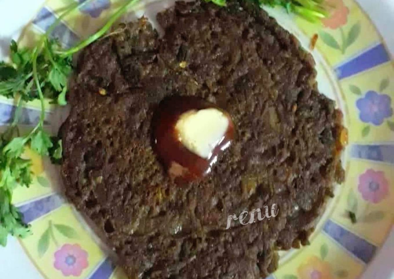 Spicy Ragi Pancakes