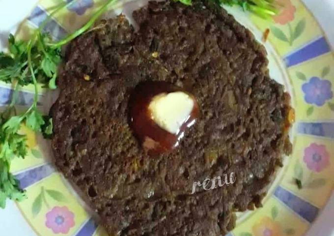 Recipe of Favorite Ragi Savoury Pan Cake