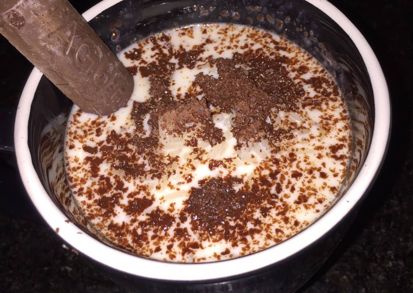 Arroz con leche con canela y limón 🍋🥛