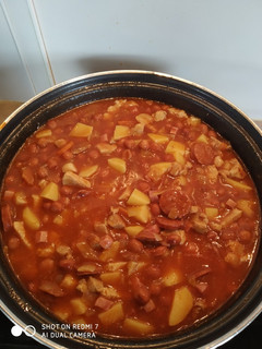 Una foto de Garbanzos picantes