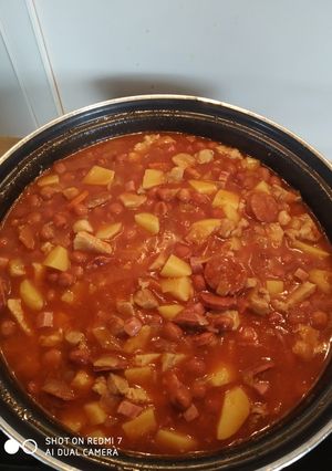Una foto de Garbanzos picantes