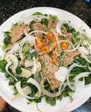 Gỏi rau càng cua thịt bò