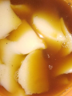 Foto resep Kembang tahu kuah jahe