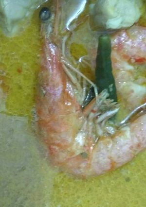 Foto resep Udang Kuah Santan Pedas