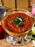 দক্ষিণের টমেটোর ঝাল চাটনি(South Indian red chutney recipe in Bengali)