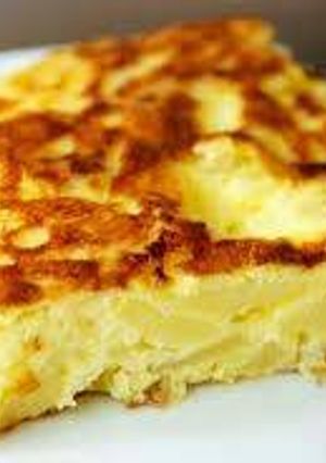Una foto de Tortilla de papa, baja en calorías