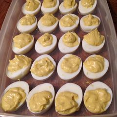 A picture of Deviled Eggs.
