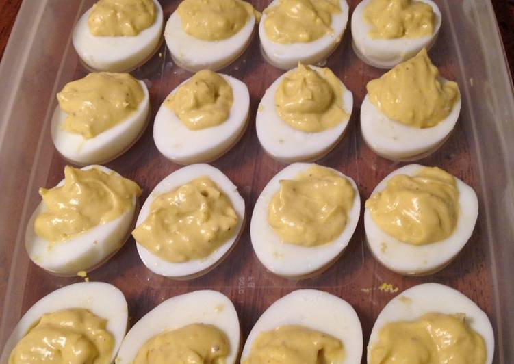 Recipe of Quick Deviled Eggs