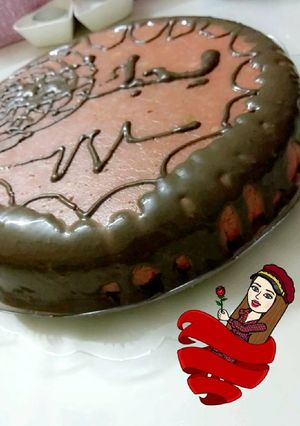 صورة لوصفة كيكة الجيلي