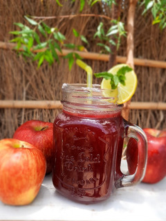 A picture of Apple Beetroot juice.