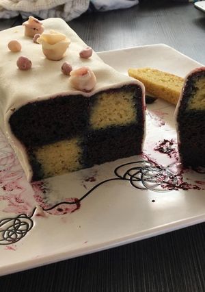 Battenberg sütemény tej és gluténmentesen, csokis verzió recept fotója