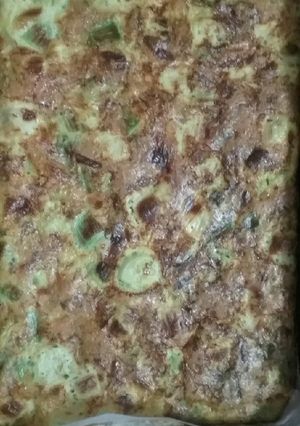 Una foto de Tortilla de puerros