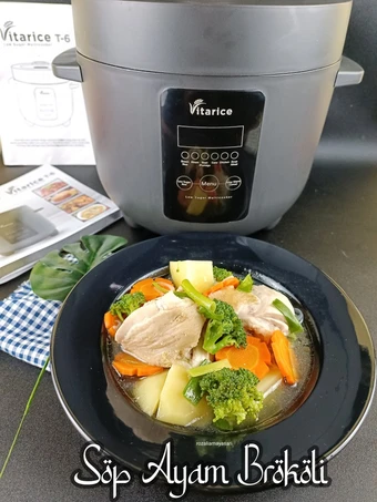 Langkah Gampang Menyiapkan Resep Sup Ayam Brokoli yang  Bikin Ketagihan Anti Ribet, Lezat