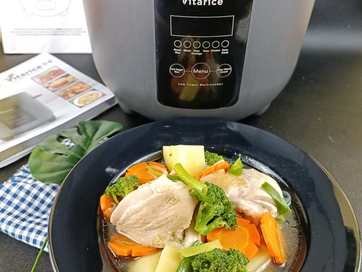 Langkah Gampang Menyiapkan Resep Sup Ayam Brokoli yang  Bikin Ketagihan Anti Ribet, Lezat