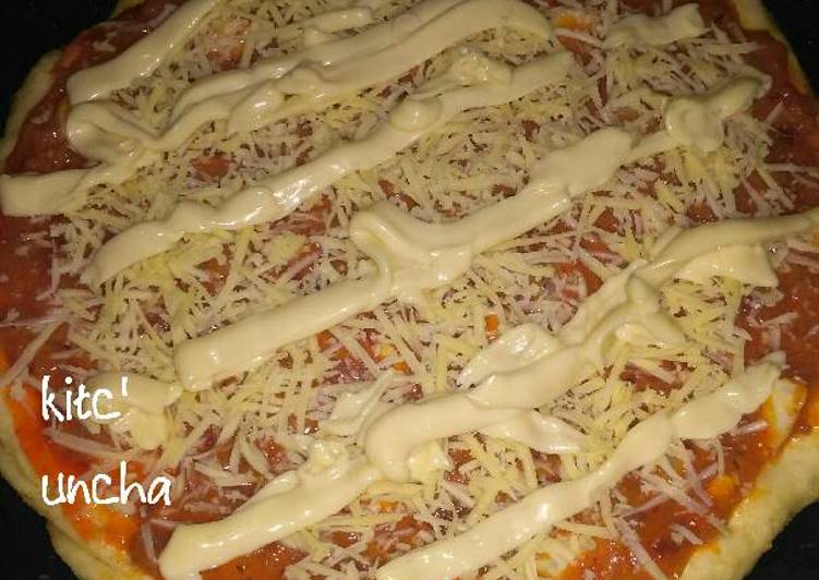 Langkah Mudah untuk Membuat Pizza Ala2 😉😄, Menggugah Selera
