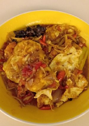 Foto resep Telor ceplok balado utk buka puasa