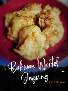 Foto resep Bakwan Wortel Jagung