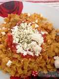 Hilopites with Feta, Oregano, and Fresh Tomato