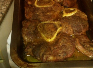 Una foto de Osobuco al horno con mix de condimentos