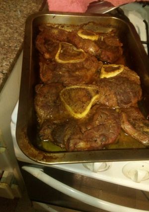 Una foto de Osobuco al horno con mix de condimentos
