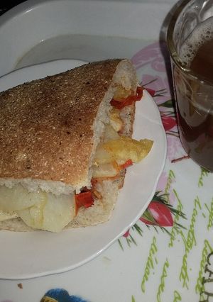 صورة لوصفة ساندويش خفيف ظريف ♥️😍😍😋