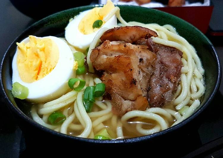 Recipe of Super Quick Homemade Shoyu Ramen