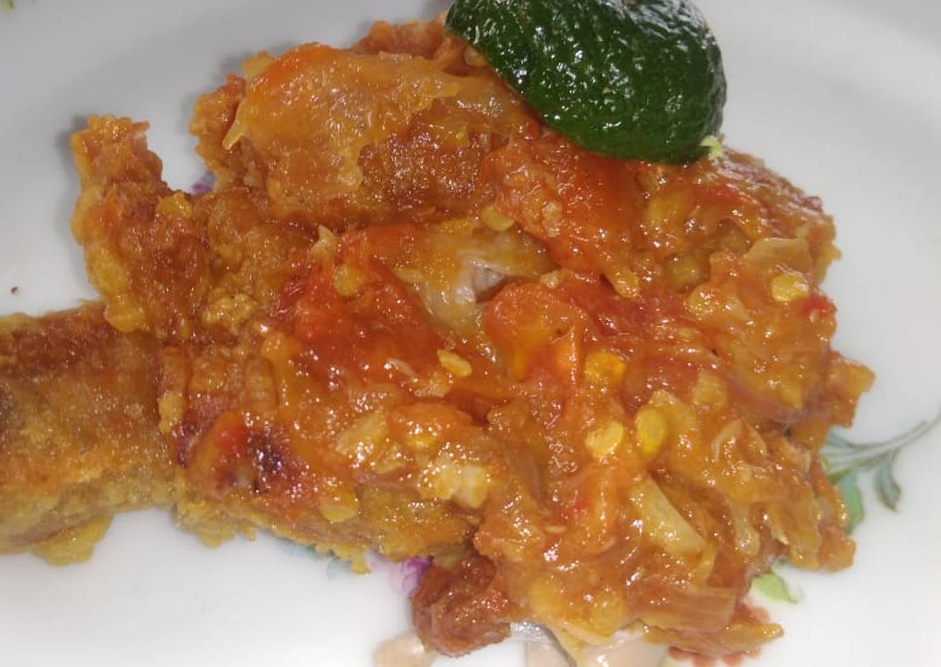 Resep Ayam Geprek Tomat Goreng yang Enak