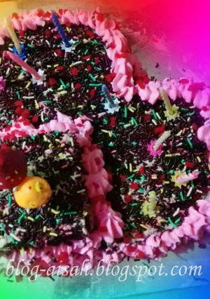 Foto resep Kue Ulang Tahun Sederhana