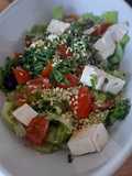 Ensalada mixta y fresca