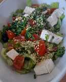 Ensalada mixta y fresca