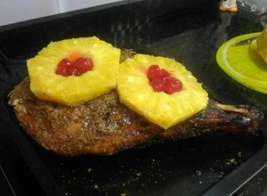 Una foto de Pernil de cerdo