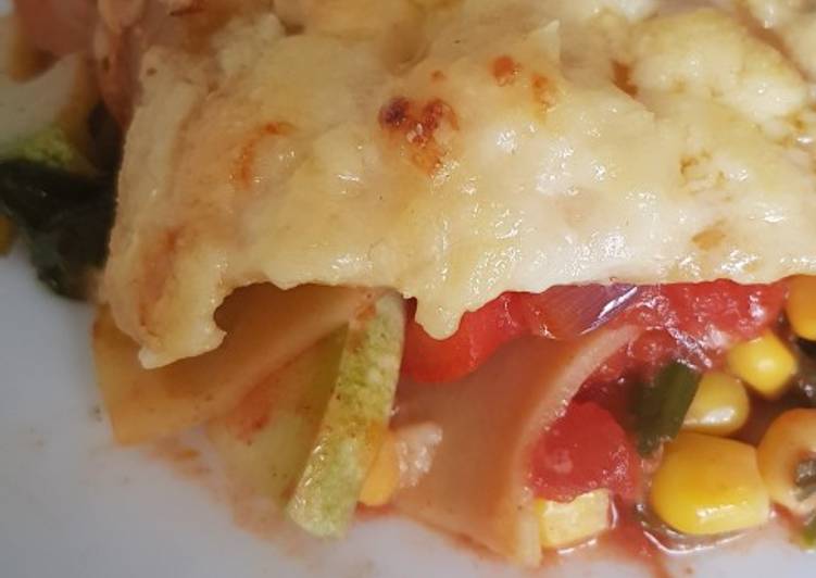 How to Cook Speedy Store cupboard vegetarian lasagne